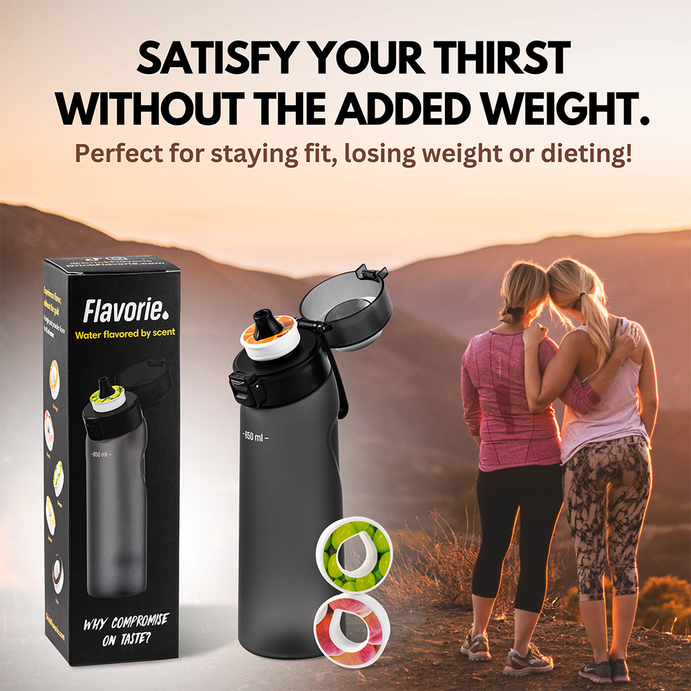 Comprar Flavorie Air Up Water Bottle — Water Flavoring with 2 Random  Scented Pods, 650 ml, Juice & Soda Flavor, Leakproof, BPA Free Tritan,  Black, Gym, Fitness, Weight Loss, Airup en USA
